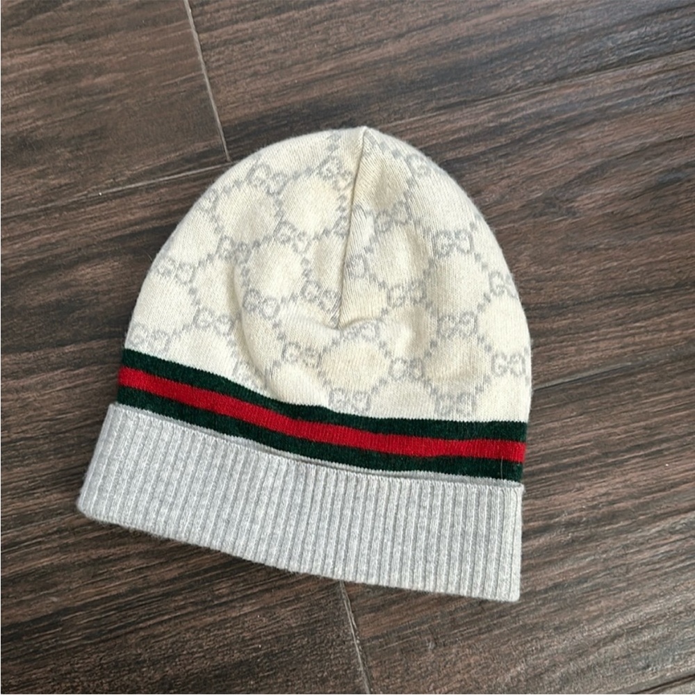 Gucci GG interlocking Beanie Hat authentic